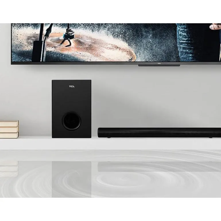 Barra Sonido TCL S522WE SoundBar 200W Subwoofer Bluetooth 2.1 Negro
