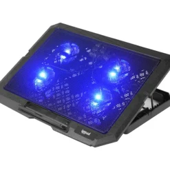 Base iggual RP4V17 Refrigeradora Con 4 Ventiladores Para Portátiles Hasta 17"