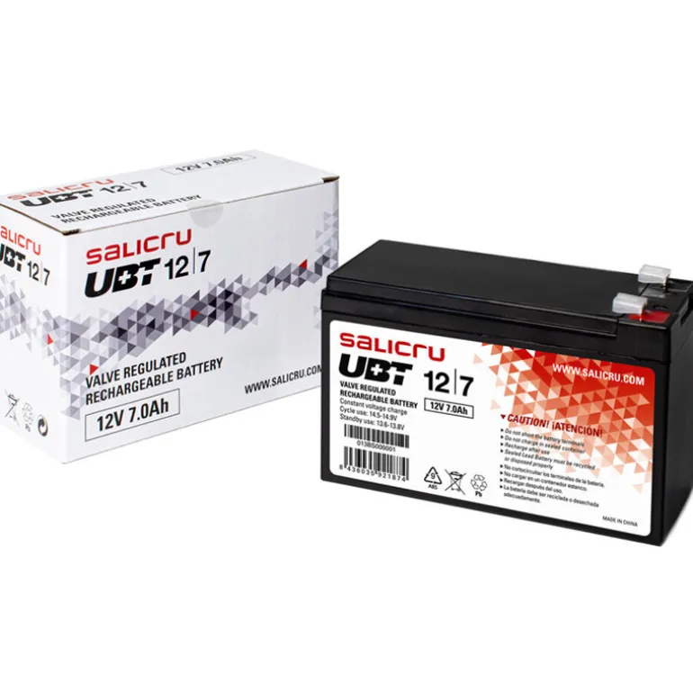 Batería Salicru UBT 7Ah / 12V AGM Recargable