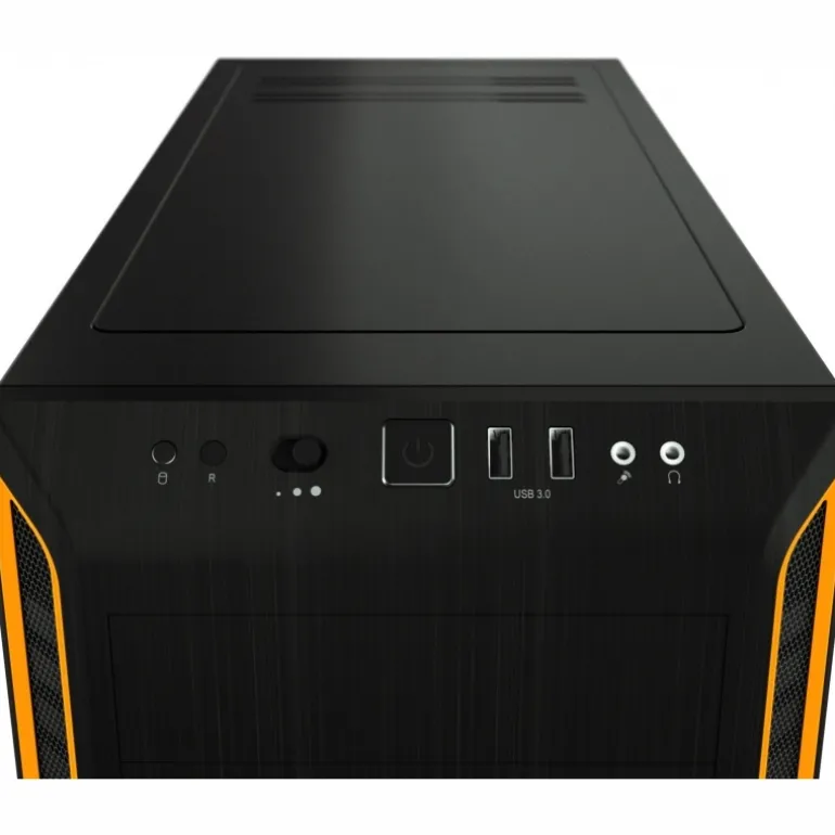 be quiet! Pure Base 600 Naranja - Caja/Torre