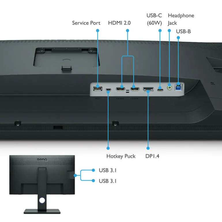 BenQ PhotoVue SW321C 32" UHD 4K Adobe RGB