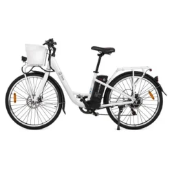 Bicicleta Eléctrica Youin You-Ride Paris Blanco