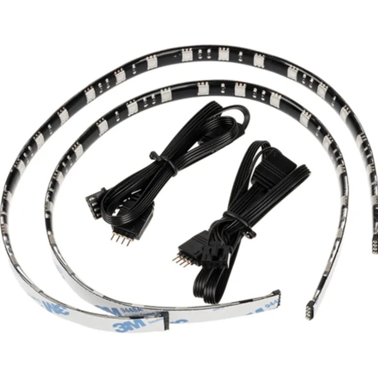 BitFenix Alchemy 2.0 Magnetic RGB-LED-Strip 40cm 2x 21 LEDs - Kit LED