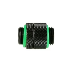 Bitspower Adaptador 2x G1/4" - rotable - Matt Black