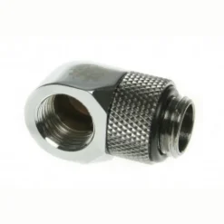 Bitspower G1/4" 90º Rotable Niquel - Adaptador