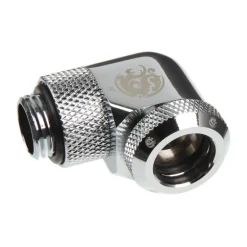 Bitspower Multi-Link 90º G1/4" 12mm AD Plata - Adaptador