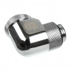 Bitspower Multi-Link 90º G1/4" 12mm AD Plata - Adaptador