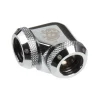 Bitspower Multi-Link Codo 90º 2x 12mm AD Plata Brillante - Racor