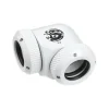 Bitspower Multi-Link Codo 90º 2x 12mm AD Blanco - Racor