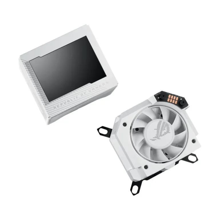 Bloque CPU Asus ROG Ryujin III WB LCD Blanco
