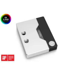 Bloque CPU EKWB EK-Quantum Velocity2 DRGB AM5 Níquel/Satin Titanium