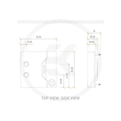 Bloque CPU EKWB EK-Quantum Velocity2 DRGB 1700 Edición Blanco