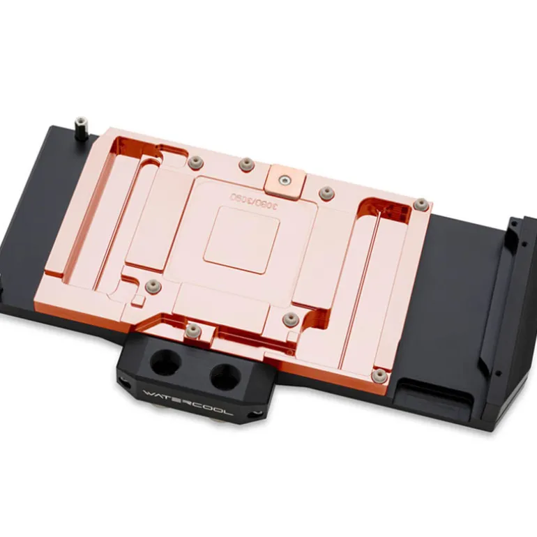 Bloques VGA Watercool Heatkiller V RTX 3080/90 Cobre Plexi Negro