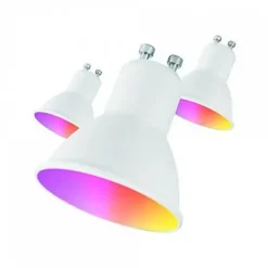 Bombilla Inteligente Muvit iO WIFI RGB 5.5W Pack 3