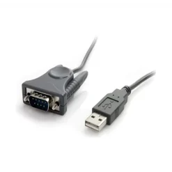 Cable Adaptador Startech USB a Serie RS232 DB9/DB25 - M/M