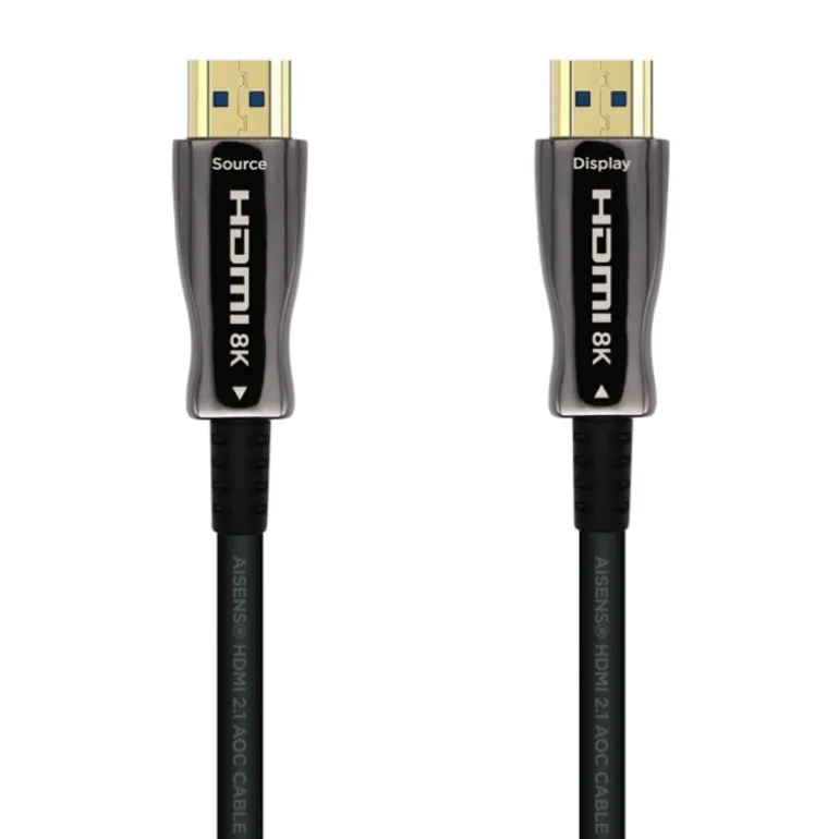 Cable Aisens HDMI 2.1 AOC 8K 10m Negro