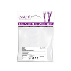 Cable Ewent EC1006 A-M a B-M 5.0m Negro