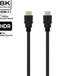Cable Ewent EC1321 HDMI 2.1 8K 1.8m