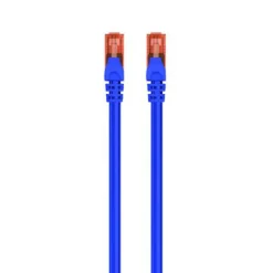 Cable Ewent Latiguillo RJ45 Cat.6 UTP 1.0m Azul