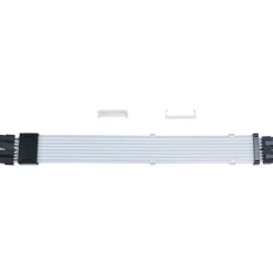 Cable Extensión Lian Li Strimer Wireless ARGB PW8-1W 2 x 8 Pines Para GPU Blanco