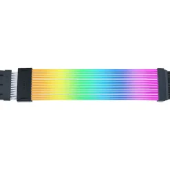 Cable Extensión  Lian Li Strimer Wireless ARGB PW24-1W 24 Pines Para Placa Base Blanco