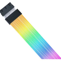 Cable Extensión  Lian Li Strimer Wireless ARGB PW24-1W 24 Pines Para Placa Base Blanco