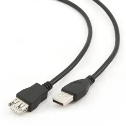 Cable Gembird USB 2.0 AM a AF 1.8m