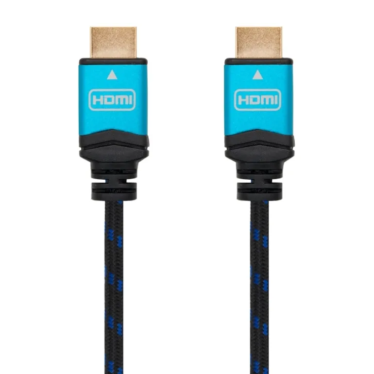 Cable HDMI Nano Cable HDMI V2.0 4K@60Hz A/M-A/M Negro 3m