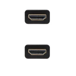 Cable HDMI Nano Cable HDMI V2.0 4K@60Hz A/M-A/M Negro 2m