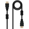Cable HDMI Nano Cable HDMI Alta Velocidad / HEC Con Ferrita Negro 3m