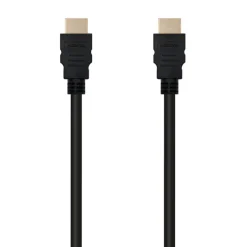 Cable HDMI Nano Cable HDMI Alta Velocidad A/M-A/M Negro 1.8m