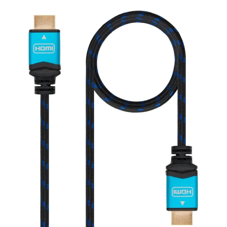 Cable HDMI Nano Cable HDMI V2.0 4K@60Hz A/M-A/M Negro 10m