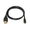 Cable HDMI Nano Cable Micro HDMI Alta Velocidad / HEC A/M-D/M Negro 1.8m