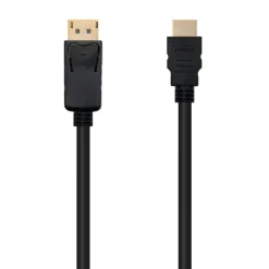Cable HDMI Nanocable Conversor DP a HDMI Negro 5m