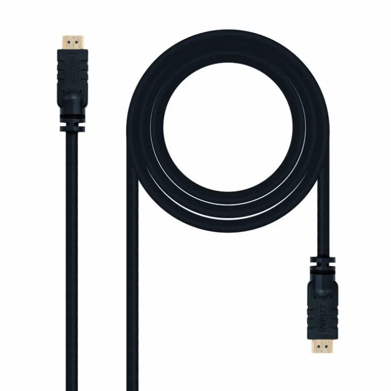Cable HDMI Nanocable V1.4 Con Repetidor 15m Negro