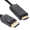 Cable iggual DisplayPort (M) A HDMI (M) 4K 2m