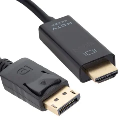 Cable iggual DisplayPort (M) A HDMI (M) 4K 2m