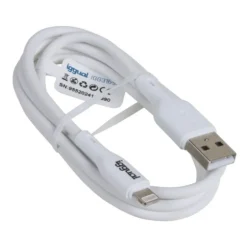 Cable iggual USB A a Lightning 1M Blanco