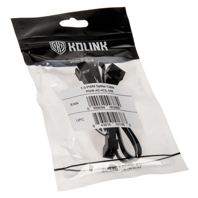 Cable Kolink Splitter Triple 4 Pin PWM