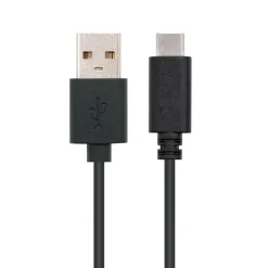 Cable Nano Cable USB 2.0 3A Tipo USB-C M-AM 2M Negro