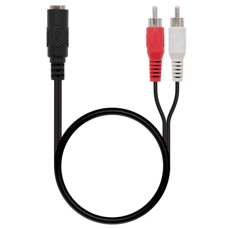 Cable Nanocable 10.24.1301 Jack 3.5 H a RCA M 1.5m