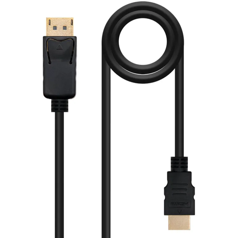Cable Nanocable DisplayPort a HDMI 2M Negro