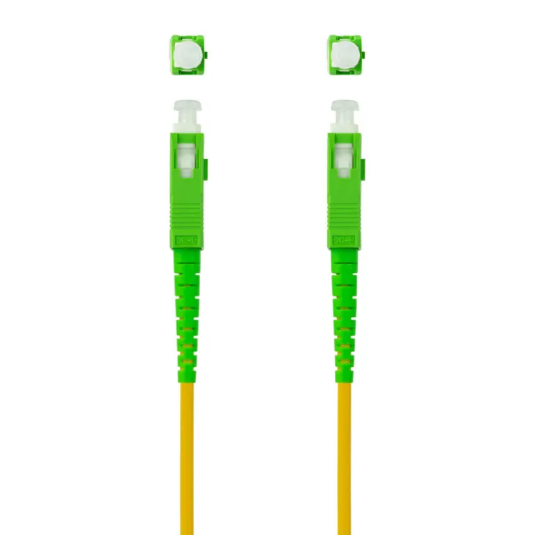 Cable Nanocable Fibra SC-APC a SC-APC 3M Amarillo