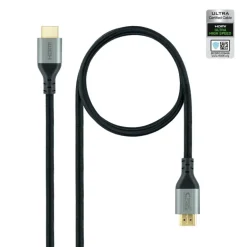 Cable Nanocable HDMI 2.1 Alta Velocidad A-M a A-M 2.0m Negro