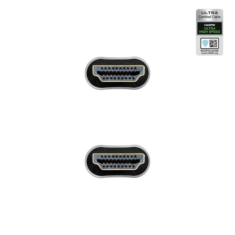 Cable Nanocable HDMI 2.1 Alta Velocidad A-M a A-M 2.0m Negro