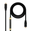 Cable  Nanocable HDMI V1.4 A-M A-M 30m Negro