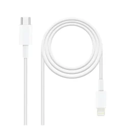 Cable Nanocable Lightning-M a USB-C 0.5m