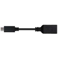 Cable Nanocable USB 3.1 3A OTG Tipo USB-C MA-F 0.15M Negro