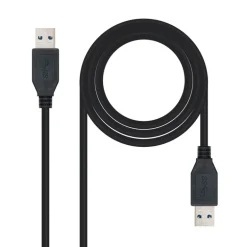 Cable Nanocable USB 3.0 A-M A-M 1.0m Negro