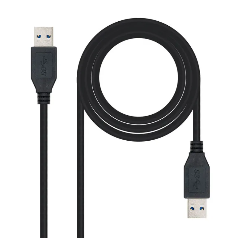 Cable Nanocable USB 3.0 A-M A-M 1.0m Negro